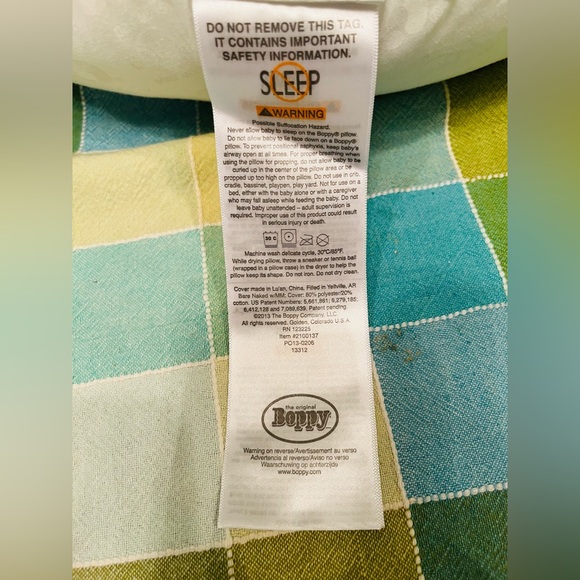 MATERNITY CUDDLY OWL THE ORIGINAL BOPPY NURSING/ BABY SOFT PILLOW - Picture 4 of 4